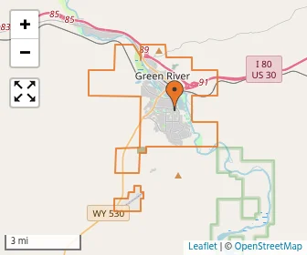 Area schools map